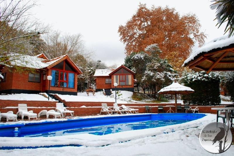 Cabanas El Refugio De Los Pajaros Merlo Exterior foto