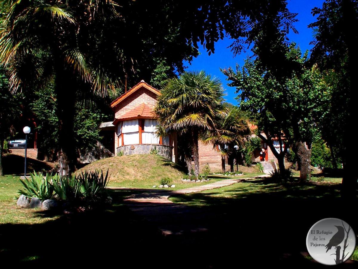 Cabanas El Refugio De Los Pajaros Merlo Exterior foto